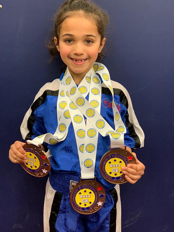 Kiera Silver Medal BMMA Student